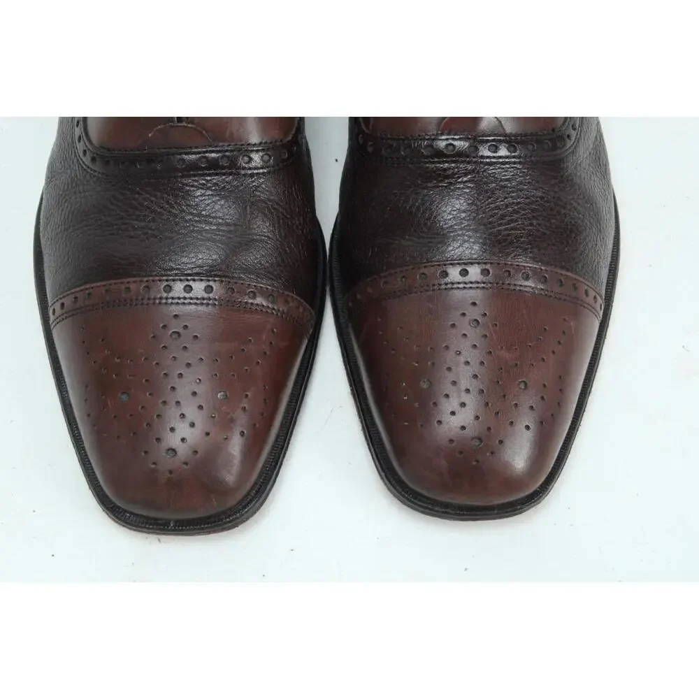 Florsheim Imperial Wingtip Oxfords Leather Mens Shoes Sz 10 EEE